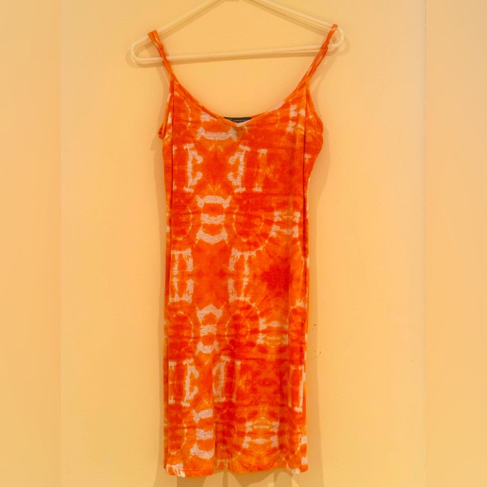 NWOT cute 100% linen sundress